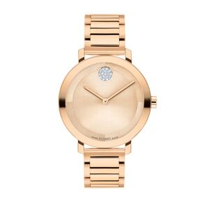 Movado Rose Gold Bold Evolution